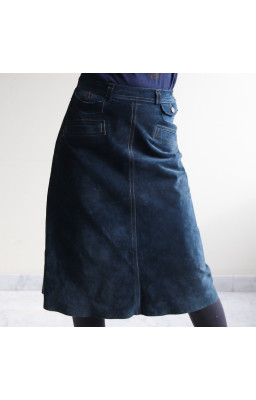 Suede Vintage Skirt